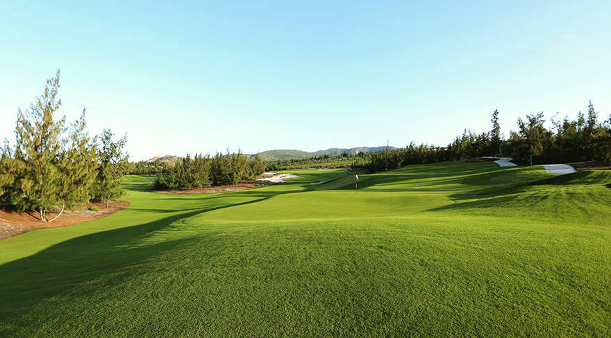 Green, Sonadezi Chau Duc Golf Course, Ho Chi Minh, Vietnam